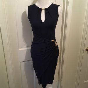 Navy Cache Dress